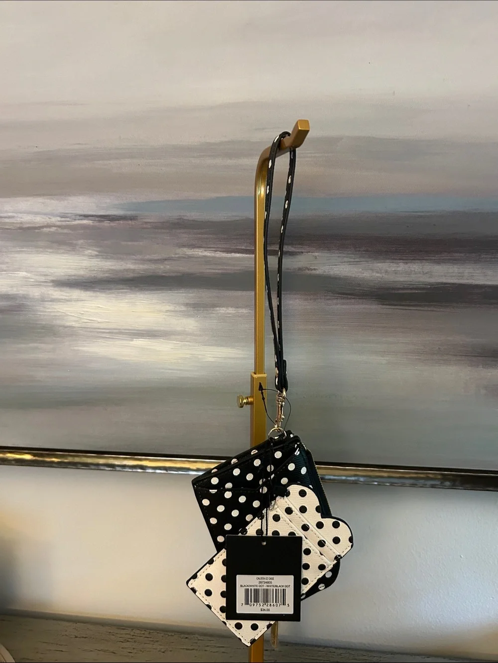 Nanette Lepore Polka Dot Wristlet and Cardholder - NWT